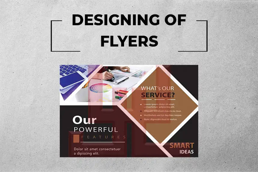 designing of flyers