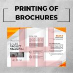 printing of brochures